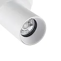 Deckenstrahler CAN TILT ROUND, IP20, 1-flammig, runde Basis, Ø 8cm, GU10, verstellbarer Kopf, weiß