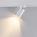 Deckenstrahler CAN TILT ROUND, IP20, 1-flammig, runde Basis, Ø 8cm, GU10, verstellbarer Kopf, weiß