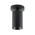 Deko-Light Deckenstrahler CAN TILT ROUND, IP20, 1-flammig, runde Basis, Ø 8cm, GU10, verstellbarer Kopf, schwarz