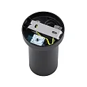 Deko-Light Deckenstrahler CAN TILT ROUND, IP20, 1-flammig, runde Basis, Ø 8cm, GU10, verstellbarer Kopf, schwarz