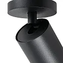 Deko-Light Deckenstrahler CAN TILT ROUND, IP20, 1-flammig, runde Basis, Ø 8cm, GU10, verstellbarer Kopf, schwarz