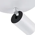 ceiling luminaire CAN TILT ROUND Ø 20CM 2 flames, round, cardanic swivelling GU10 IP20, white