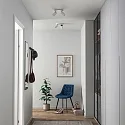 ceiling luminaire CAN TILT ROUND Ø 20CM 2 flames, round, cardanic swivelling GU10 IP20, white