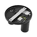 Deko-Light Deckenstrahler CAN TILT ROUND, IP20, 2-flammig, runde Basis, Ø 20cm, 2x GU10, verstellbar, schwarz