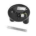 Deko-Light Deckenstrahler CAN TILT ROUND, IP20, 2-flammig, runde Basis, Ø 20cm, 2x GU10, verstellbar, schwarz