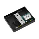 Deko-Light Deckenaufbau-Strahler CAN TILT SQUARE BASE MIX'N MATCH 1/3, IP20, eckig, 11cm, 1-flammig, GU10, ohne Schirm, schwarz