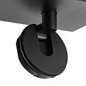 Deko-Light Deckenaufbau-Strahler CAN TILT SQUARE BASE MIX'N MATCH 1/3, IP20, eckig, 11cm, 1-flammig, GU10, ohne Schirm, schwarz