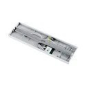 Deckenaufbau-Strahler  CAN TILT SQUARE BASE MIX'N MATCH 1/3, IP20, eckig, 30.5cm, 2-flammig, 2x GU10, ohne Schirm, weiß