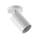 Deko-Light ceiling luminaire CAN TILT ROUND BASE Ø 8CM MIX‘N MATCH 1 flame, round, without shade, cardanic swivelling GU10 IP20, white