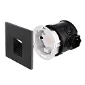 Deko-Light LED Wand-Einbauleuchte ALWAID 2, mit AC-Chip, IP20, CRi >90, dimmbar, ohne Abdeckung, Alu-Druckguss, 4W 2700K