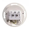wall recessed luminaire ALWAID 2 rigid, without shade, without frame IP20, white dimmable