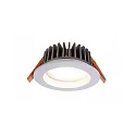 LED Deckeneinbauleuchte COB 95 rund, stromkonstant, 34..8V DC, 350mA, 13W 3000K, weiß