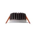  LED Deckeneinbauleuchte COB 95 rund, stromkonstant, 34..8V DC, 350mA, 13W 3000K, weiß