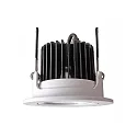  LED Deckeneinbauleuchte COB 68 CCT, 8W, 24V, 65°, 250cm-6500K, IP20, weiß