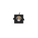  KapegoLED Deckeneinbauring Orionis, eckig, stromkonstant, 17-19V DC, 350mA, 6.5W, warmweiß, schwarz-matt