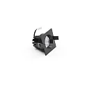  KapegoLED Deckeneinbauring Orionis, eckig, stromkonstant, 17-19V DC, 350mA, 6.5W, warmweiß, schwarz-matt