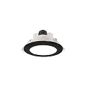 LED Deckeneinbauleuchte ACRUX 68, Ø 9.5cm, 7W 3000/4000/6000K (CCT) 630lm 90°, dimmbar, weiß matt / schwarz
