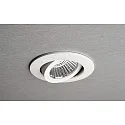 Deko-Light LED Einbau-Strahler DIONE IP44, Ø 8.2cm, 8.5W 3000K 800lm 36°, schwenkbar 30°, Quick-Terminal, dimmbar, weiß