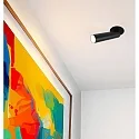 Deko-Light LED Deckeneinbau-Strahler SLIM DIM, IP20, 230V AC, 5W 2700K 500lm 36°, CRi >90, UGR <19, verstellbar, dimmbar, schwarz