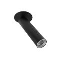 LED Deckeneinbau-Strahler SLIM DIM, IP20, 230V AC, 5W 2700K 500lm 36°, CRi >90, UGR <19, verstellbar, dimmbar, schwarz