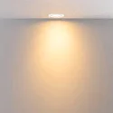 Deko-Light LED Einbaustrahler SURTUR TILT 68 CCT, IP44 IK06, 6W 2700/3000/4000K 600lm 40°, CRi>90, dimmbar, schwenkbar, weiß