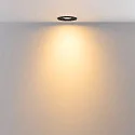 Deko-Light LED Einbaustrahler SURTUR TILT 68 CCT, IP44 IK06, 6W 2700/3000/4000K 600lm 40°, CRi>90, dimmbar, schwenkbar, schwarz