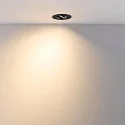 Deko-Light LED Einbaustrahler SURTUR TILT 68 CCT, IP44 IK06, 6W 2700/3000/4000K 600lm 40°, CRi>90, dimmbar, schwenkbar, schwarz