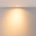 Deko-Light LED Einbaustrahler SURTUR TILT 68 DTW, IP44 IK06, Ø 8.5cm, 6W 1800-2700K 430lm 40°, CRi>90, Dim-To-Warm, schwenkbar, weiß