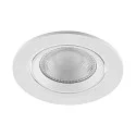 Deko-Light LED Einbaustrahler SURTUR TILT 83 DTW, IP44 IK06, Ø 10.5cm, 9W 1800-2700K 720lm 40°, CRi>90, Dim-To-Warm, schwenkbar, weiß