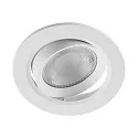 Deko-Light LED Einbaustrahler SURTUR TILT 83 DTW, IP44 IK06, Ø 10.5cm, 9W 1800-2700K 720lm 40°, CRi>90, Dim-To-Warm, schwenkbar, weiß