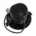 Deko-Light LED Einbaustrahler SURTUR TILT 83 DTW, IP44 IK06, Ø 10.5cm, 9W 1800-2700K 720lm 40°, CRi>90, Dim-To-Warm, schwenkbar, schwarz