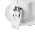 LED Downlight ACRUX PRO 68 CCT, IP54 IK05, Ø 9cm, 7W 2700/3000/4000K 840lm 100°, CRi>90, UGR<19, dimmbar, weiß