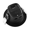 Deko-Light LED Downlight ACRUX PRO 68 CCT, IP54 IK05, Ø 9cm, 7W 2700/3000/4000K 840lm 100°, CRi>90, UGR<19, dimmbar, schwarz