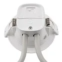 LED Downlight ACRUX PRO 120 CCT, IP54 IK05, Ø 14.5cm, 9-15W 2700/3000/4000K 1950lm 100°, CRi>90, UGR<19, dimmbar, weiß