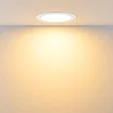 Deko-Light LED Downlight ACRUX PRO 12045 CCT, IP54 IK05, Ø 18cm, 12-20W 2700/3000/4000K 2600lm 100°, CRi>90, UGR<19, dimmbar, weiß