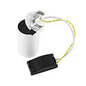 recessed spotlight CAN TILT ROUND SINGLE 1 flame, round, cardanic swivelling GU10 IP20, white