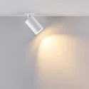 recessed spotlight CAN TILT ROUND SINGLE 1 flame, round, cardanic swivelling GU10 IP20, white