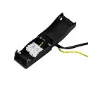 Deko-Light recessed spotlight CAN TILT ROUND SINGLE 1 flame, round, cardanic swivelling GU10 IP20, black