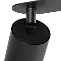 Deko-Light recessed spotlight CAN TILT ROUND DOUBLE 2 flames, round, cardanic swivelling GU10 IP20, black