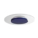 LED Deckenleuchte ZANIAH 29, IP20, 12W 3000K, dimmbar, blau