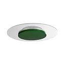 LED Deckenleuchte ZANIAH 29, IP20, 12W 3000K, dimmbar, grün