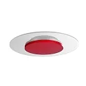 LED Deckenleuchte ZANIAH 29, IP20, 12W 3000K, dimmbar, rot