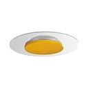 LED Deckenleuchte ZANIAH 29, IP20, 12W 3000K, dimmbar, gelb