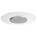 LED Deckenleuchte ZANIAH 37, IP20, 18W 3000K, dimmbar, silber