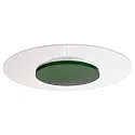 LED Deckenleuchte ZANIAH 37, IP20, 18W 3000K, dimmbar, grün