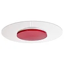 LED Deckenleuchte ZANIAH 37, IP20, 18W 3000K, dimmbar, rot