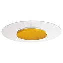 LED Deckenleuchte ZANIAH 37, IP20, 18W 3000K, dimmbar, gelb