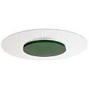 LED Ceiling luminaire ZANIAH 42, 24W, 3000K, IP20, dimmable, green