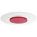 LED Ceiling luminaire ZANIAH 42, 24W, 3000K, IP20, dimmable, red