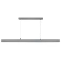 Pendant luminaire D PROFESSION UP & DOWN, power supply unit Triac, 200-240V AC/50-60Hz, 60W, silver